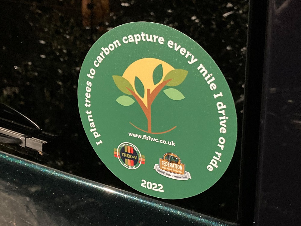 Carbon Offsetting Sticker