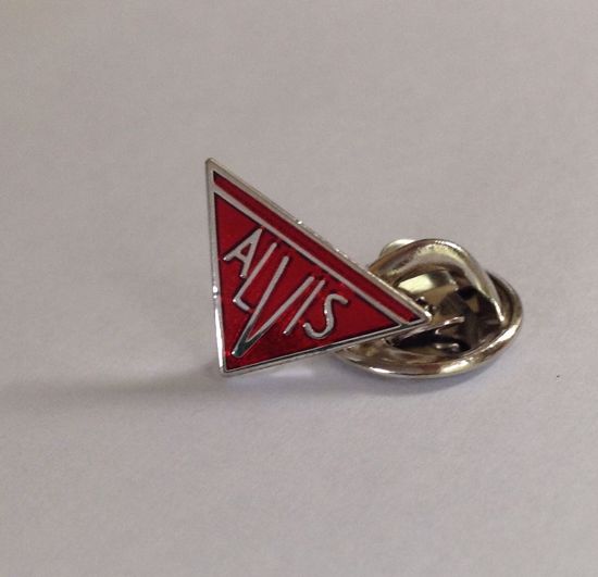 Picture of Alvis Red Triangle Badge (Butterfly Pin)